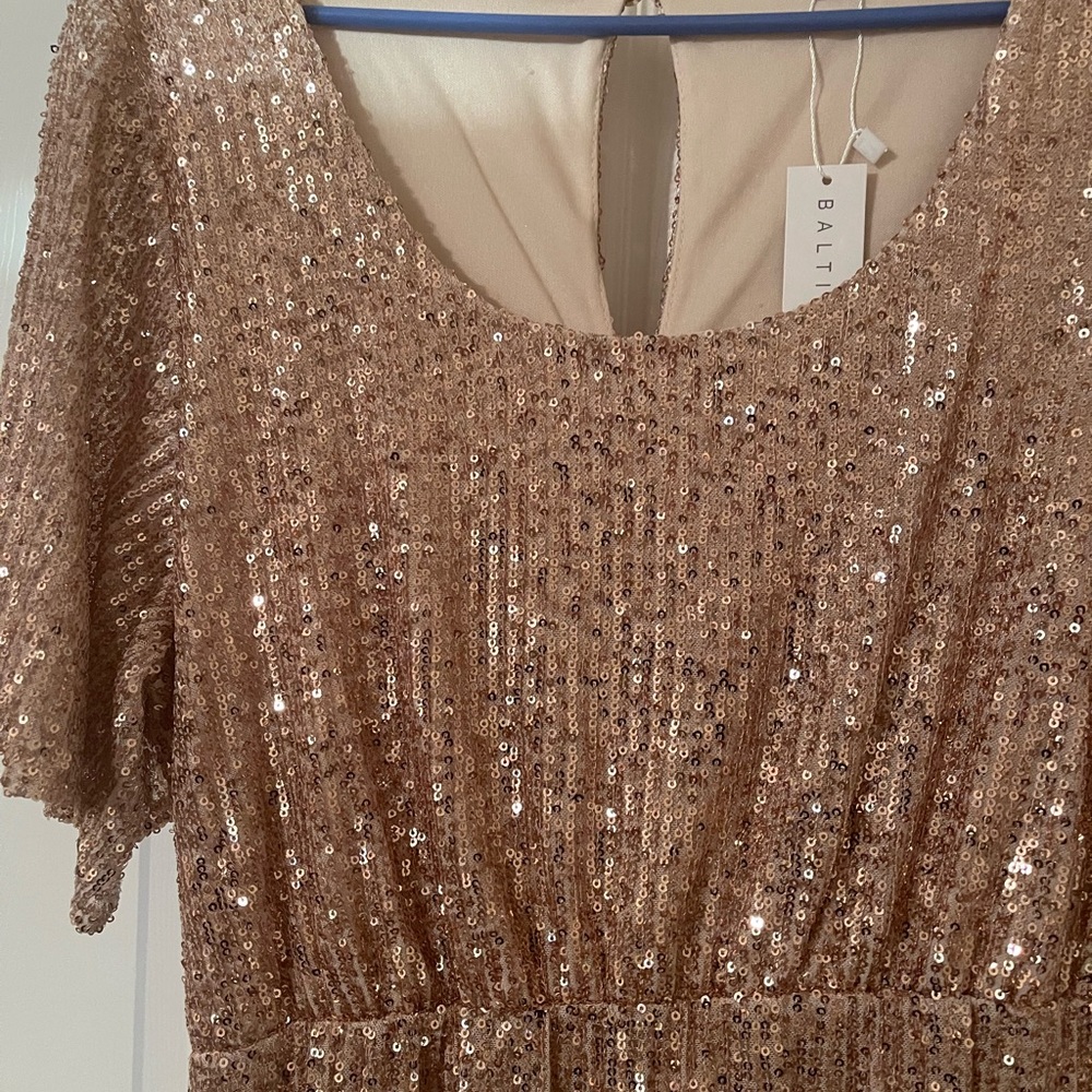 Baltic Born Gatsby Sequin Gown Nwt - image 6